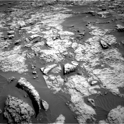 Nasa's Mars rover Curiosity acquired this image using its Right Navigation Camera on Sol 1174, at drive 982, site number 51