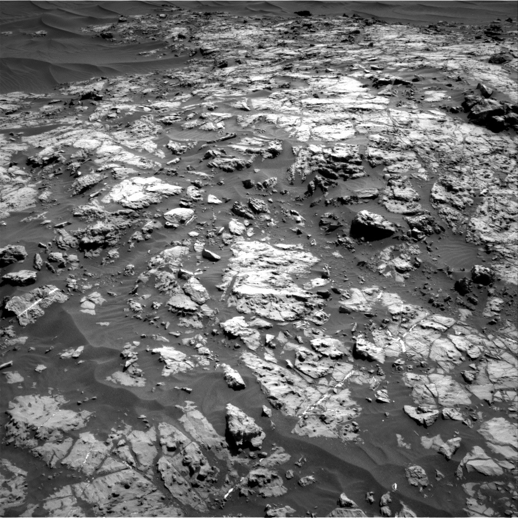 Nasa's Mars rover Curiosity acquired this image using its Right Navigation Camera on Sol 1174, at drive 1048, site number 51