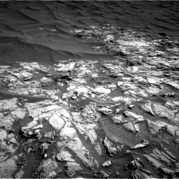 Nasa's Mars rover Curiosity acquired this image using its Right Navigation Camera on Sol 1174, at drive 1066, site number 51