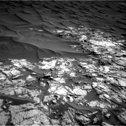 Nasa's Mars rover Curiosity acquired this image using its Right Navigation Camera on Sol 1174, at drive 1072, site number 51