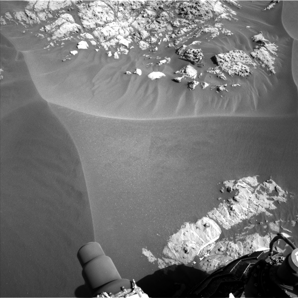 Nasa's Mars rover Curiosity acquired this image using its Left Navigation Camera on Sol 1179, at drive 1126, site number 51