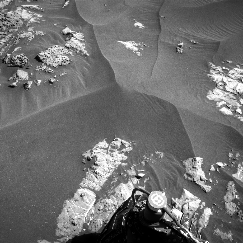 Nasa's Mars rover Curiosity acquired this image using its Left Navigation Camera on Sol 1179, at drive 1126, site number 51