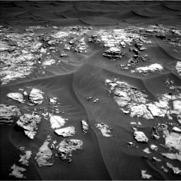 Nasa's Mars rover Curiosity acquired this image using its Left Navigation Camera on Sol 1181, at drive 1210, site number 51