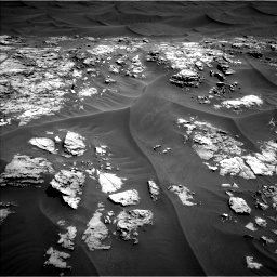 Nasa's Mars rover Curiosity acquired this image using its Left Navigation Camera on Sol 1181, at drive 1216, site number 51