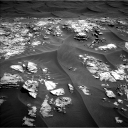 Nasa's Mars rover Curiosity acquired this image using its Left Navigation Camera on Sol 1181, at drive 1228, site number 51