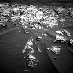 Nasa's Mars rover Curiosity acquired this image using its Left Navigation Camera on Sol 1181, at drive 1258, site number 51