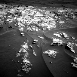 Nasa's Mars rover Curiosity acquired this image using its Left Navigation Camera on Sol 1181, at drive 1270, site number 51