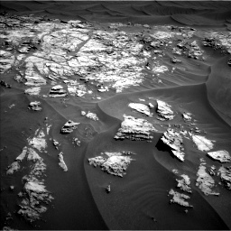 Nasa's Mars rover Curiosity acquired this image using its Left Navigation Camera on Sol 1181, at drive 1276, site number 51
