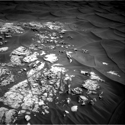 Nasa's Mars rover Curiosity acquired this image using its Right Navigation Camera on Sol 1181, at drive 1168, site number 51