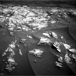 Nasa's Mars rover Curiosity acquired this image using its Right Navigation Camera on Sol 1181, at drive 1252, site number 51