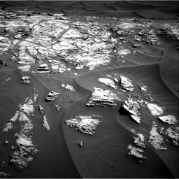 Nasa's Mars rover Curiosity acquired this image using its Right Navigation Camera on Sol 1181, at drive 1270, site number 51