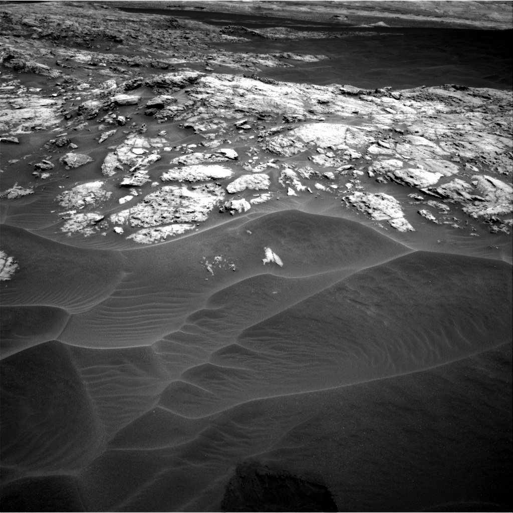 Nasa's Mars rover Curiosity acquired this image using its Right Navigation Camera on Sol 1181, at drive 1298, site number 51