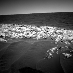 Nasa's Mars rover Curiosity acquired this image using its Left Navigation Camera on Sol 1183, at drive 1316, site number 51