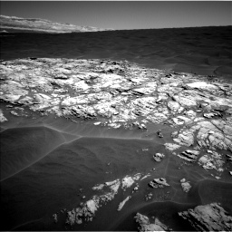 Nasa's Mars rover Curiosity acquired this image using its Left Navigation Camera on Sol 1183, at drive 1352, site number 51