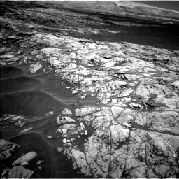 Nasa's Mars rover Curiosity acquired this image using its Left Navigation Camera on Sol 1183, at drive 1406, site number 51
