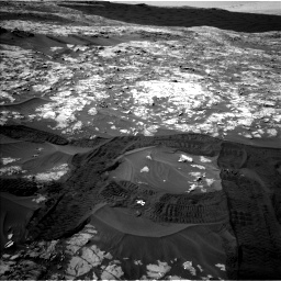 Nasa's Mars rover Curiosity acquired this image using its Left Navigation Camera on Sol 1183, at drive 1406, site number 51