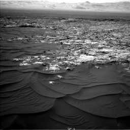 Nasa's Mars rover Curiosity acquired this image using its Left Navigation Camera on Sol 1183, at drive 1424, site number 51