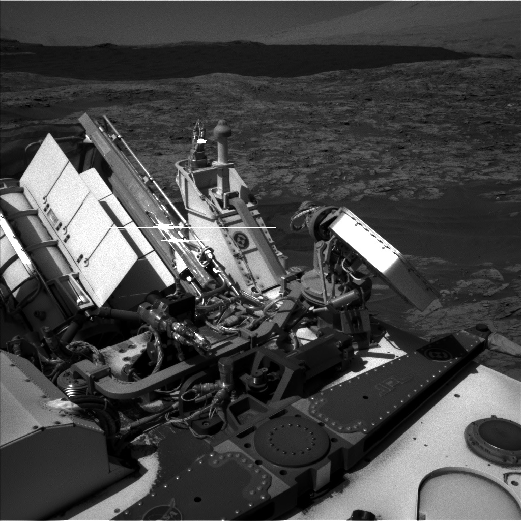 Nasa's Mars rover Curiosity acquired this image using its Left Navigation Camera on Sol 1183, at drive 1430, site number 51