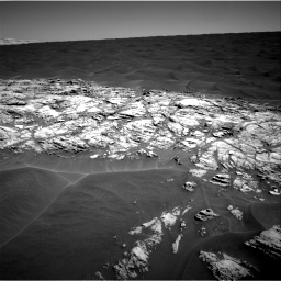 Nasa's Mars rover Curiosity acquired this image using its Right Navigation Camera on Sol 1183, at drive 1304, site number 51