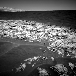 Nasa's Mars rover Curiosity acquired this image using its Right Navigation Camera on Sol 1183, at drive 1346, site number 51