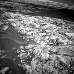 Nasa's Mars rover Curiosity acquired this image using its Right Navigation Camera on Sol 1183, at drive 1394, site number 51