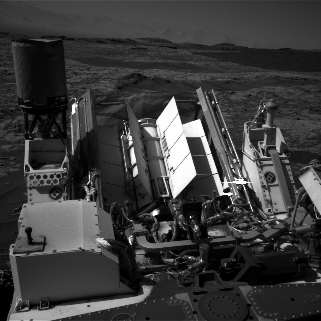 Nasa's Mars rover Curiosity acquired this image using its Right Navigation Camera on Sol 1183, at drive 1430, site number 51