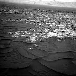 Nasa's Mars rover Curiosity acquired this image using its Left Navigation Camera on Sol 1185, at drive 1436, site number 51