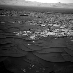 Nasa's Mars rover Curiosity acquired this image using its Left Navigation Camera on Sol 1185, at drive 1448, site number 51