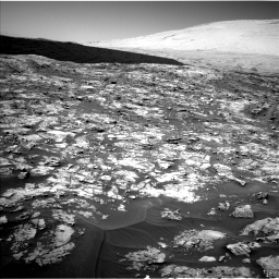 Nasa's Mars rover Curiosity acquired this image using its Left Navigation Camera on Sol 1185, at drive 1526, site number 51