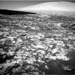 Nasa's Mars rover Curiosity acquired this image using its Left Navigation Camera on Sol 1185, at drive 1550, site number 51