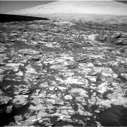 Nasa's Mars rover Curiosity acquired this image using its Left Navigation Camera on Sol 1185, at drive 1562, site number 51