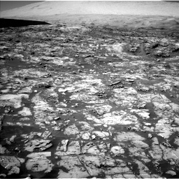 Nasa's Mars rover Curiosity acquired this image using its Left Navigation Camera on Sol 1185, at drive 1574, site number 51