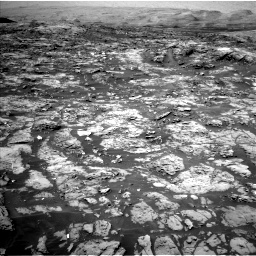Nasa's Mars rover Curiosity acquired this image using its Left Navigation Camera on Sol 1185, at drive 1592, site number 51