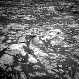 Nasa's Mars rover Curiosity acquired this image using its Left Navigation Camera on Sol 1185, at drive 1634, site number 51