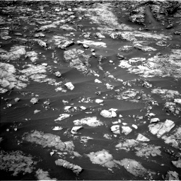 Nasa's Mars rover Curiosity acquired this image using its Left Navigation Camera on Sol 1185, at drive 1676, site number 51