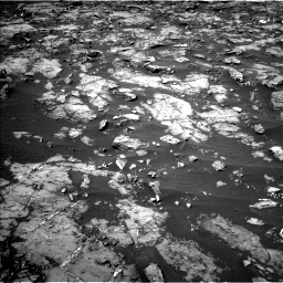 Nasa's Mars rover Curiosity acquired this image using its Left Navigation Camera on Sol 1185, at drive 1688, site number 51