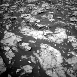 Nasa's Mars rover Curiosity acquired this image using its Left Navigation Camera on Sol 1185, at drive 1706, site number 51