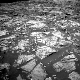 Nasa's Mars rover Curiosity acquired this image using its Left Navigation Camera on Sol 1185, at drive 1724, site number 51
