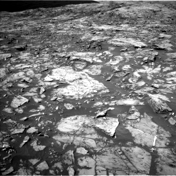 Nasa's Mars rover Curiosity acquired this image using its Left Navigation Camera on Sol 1185, at drive 1736, site number 51