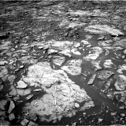 Nasa's Mars rover Curiosity acquired this image using its Left Navigation Camera on Sol 1185, at drive 1748, site number 51
