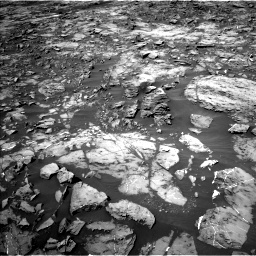 Nasa's Mars rover Curiosity acquired this image using its Left Navigation Camera on Sol 1185, at drive 1766, site number 51