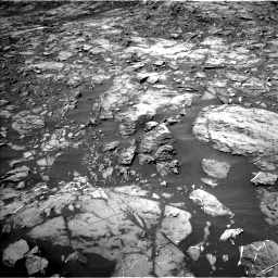 Nasa's Mars rover Curiosity acquired this image using its Left Navigation Camera on Sol 1185, at drive 1772, site number 51