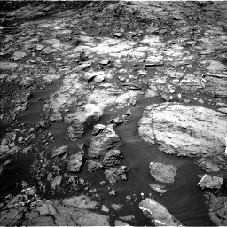 Nasa's Mars rover Curiosity acquired this image using its Left Navigation Camera on Sol 1185, at drive 1778, site number 51