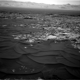 Nasa's Mars rover Curiosity acquired this image using its Right Navigation Camera on Sol 1185, at drive 1454, site number 51