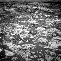 Nasa's Mars rover Curiosity acquired this image using its Right Navigation Camera on Sol 1185, at drive 1610, site number 51