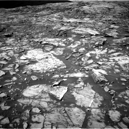 Nasa's Mars rover Curiosity acquired this image using its Right Navigation Camera on Sol 1185, at drive 1736, site number 51