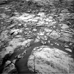 Nasa's Mars rover Curiosity acquired this image using its Right Navigation Camera on Sol 1185, at drive 1784, site number 51