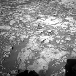 Nasa's Mars rover Curiosity acquired this image using its Left Navigation Camera on Sol 1187, at drive 1806, site number 51