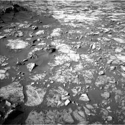 Nasa's Mars rover Curiosity acquired this image using its Left Navigation Camera on Sol 1187, at drive 1824, site number 51
