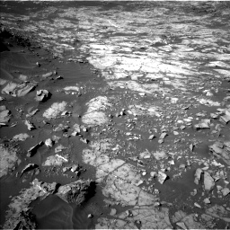 Nasa's Mars rover Curiosity acquired this image using its Left Navigation Camera on Sol 1187, at drive 1836, site number 51